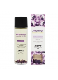 Органическое массажное масло AMETHYST SWEET ALMOND - 100 мл. - Exsens - купить с доставкой в Петрозаводске