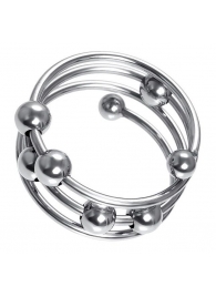 Большое металлическое кольцо под головку пениса - ToyFa - купить с доставкой в Петрозаводске