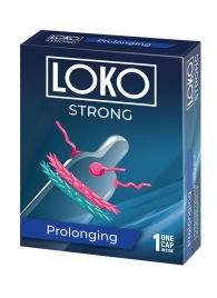Стимулирующая насадка на пенис LOKO STRONG с продлевающим эффектом - Sitabella - в Петрозаводске купить с доставкой