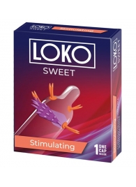 Стимулирующая насадка на пенис LOKO SWEET с возбуждающим эффектом - Sitabella - в Петрозаводске купить с доставкой