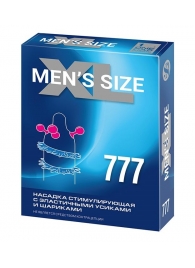 Стимулирующая насадка на пенис MEN SIZE 777 - Sitabella - в Петрозаводске купить с доставкой