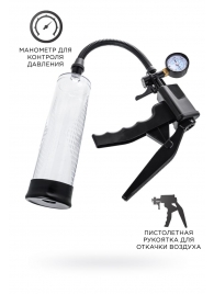 Прозрачная механическая помпа для пениса Viggo - Sexus - в Петрозаводске купить с доставкой