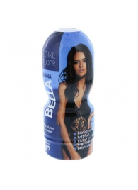 Телесный мастурбатор-вагина в тубе Bella - Dream Toys - в Петрозаводске купить с доставкой