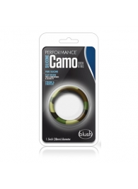 Эрекционное кольцо камуфляжной расцветки Silicone Camo Cock Ring - Blush Novelties - в Петрозаводске купить с доставкой