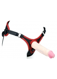 Пояс унисекс UNISEX Style с 2 насадками - LOVETOY (А-Полимер) - купить с доставкой в Петрозаводске