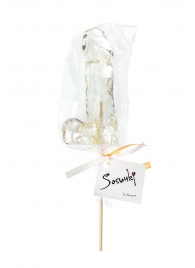 Прозрачный леденец в форме пениса со вкусом пина колада - Sosuчki - купить с доставкой в Петрозаводске