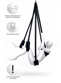 Черные секс-качели Anonymo №0503 - ToyFa - купить с доставкой в Петрозаводске