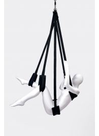 Черные секс-качели Anonymo №0503 - ToyFa - купить с доставкой в Петрозаводске