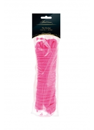 Розовая веревка для связывания Sweet Caress Rope - 10 метров - Sweet Caress - купить с доставкой в Петрозаводске