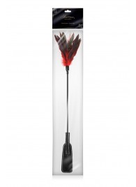 Стек-щекоталка Sweet Caress Feather Whip - 58 см. - Sweet Caress - купить с доставкой в Петрозаводске
