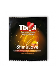 Разогревающий гель-лубрикант Stimulove Light в одноразовой упаковке - 4 гр. - Биоритм - купить с доставкой в Петрозаводске