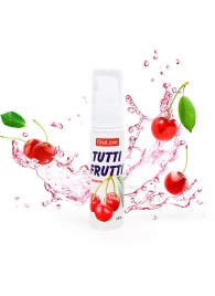 Гель-смазка Tutti-frutti с вишнёвым вкусом - 30 гр. - Биоритм - купить с доставкой в Петрозаводске