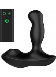 Черный вибратор-ротатор для стимуляции простаты Nexus Revo Air - Nexus Range - в Петрозаводске купить с доставкой