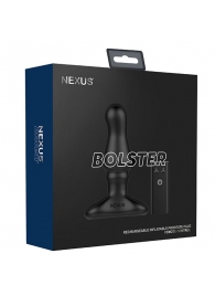 Черный вибростимулятор простаты Nexus Bolster - 12,3 см. - Nexus Range - в Петрозаводске купить с доставкой