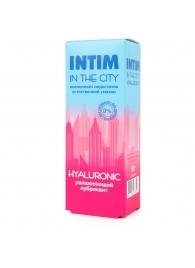 Увлажняющий лубрикант на водной основе Intim in the city Hyaluronic - 60 гр. - Биоритм - купить с доставкой в Петрозаводске