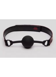 Кляп-шар на двусторонних ремешках Reversible Silicone Ball Gag - Fifty Shades of Grey - купить с доставкой в Петрозаводске