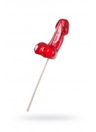 Красный леденец в форме фаллоса со вкусом виски - Sosuчki - купить с доставкой в Петрозаводске