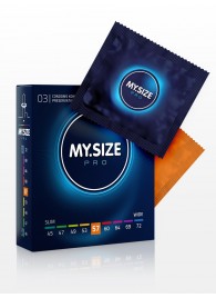 Презервативы MY.SIZE размер 57 - 3 шт. - My.Size - купить с доставкой в Петрозаводске