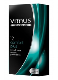 Контурные презервативы VITALIS PREMIUM comfort plus - 12 шт. - Vitalis - купить с доставкой в Петрозаводске
