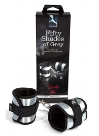 Серо-черные наручники Totally His - Fifty Shades of Grey - купить с доставкой в Петрозаводске