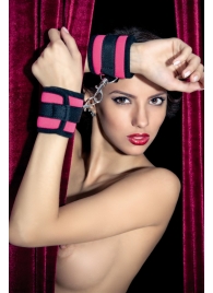 Наручники из неопрена розового цвета - ToyFa - купить с доставкой в Петрозаводске