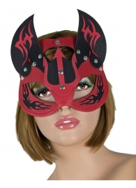 Маска дьяволицы с рожками - LOVETOY (А-Полимер) - купить с доставкой в Петрозаводске