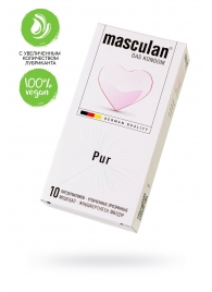 Супертонкие презервативы Masculan Pur - 10 шт. - Masculan - купить с доставкой в Петрозаводске