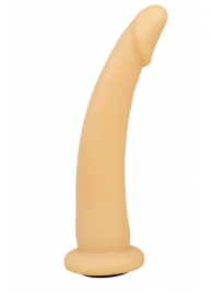 Телесная гладкая насадка-фаллоимитатор Harness - 20 см. - LOVETOY (А-Полимер) - купить с доставкой в Петрозаводске