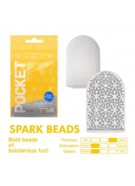 Карманный мастурбатор Spark Beads - Tenga - в Петрозаводске купить с доставкой