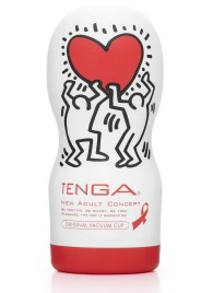 Мастурбатор Keith Haring Cup Deep Throat - Tenga - в Петрозаводске купить с доставкой