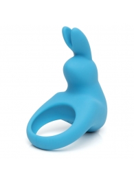 Голубое эрекционное виброкольцо Happy Rabbit Rechargeable Rabbit Cock Ring - Happy Rabbit - в Петрозаводске купить с доставкой