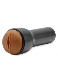 Коричневый мастурбатор-вагина Feel Stroker - Kiiroo - в Петрозаводске купить с доставкой