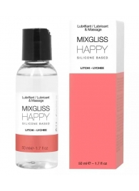 Смазка на силиконовой основе Mixgliss Happy - 50 мл. - Mixgliss - купить с доставкой в Петрозаводске