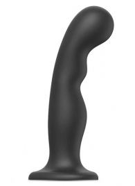 Черная насадка Strap-On-Me Dildo Plug P G size XXL - Strap-on-me - купить с доставкой в Петрозаводске