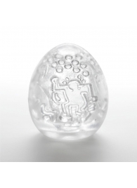 Мастурбатор-яйцо Keith Haring EGG DANCE - Tenga - в Петрозаводске купить с доставкой