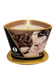 Массажная свеча Intoxicatin Chocolate с ароматом шоколада - 170 мл. - Shunga - купить с доставкой в Петрозаводске