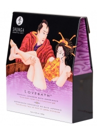 Соль для ванны Lovebath Sensual lotus, превращающая воду в гель - 650 гр. - Shunga - купить с доставкой в Петрозаводске
