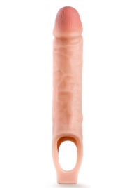 Телесная насадка на пенис 10 Inch Cock Sheath Extender - 25 см. - Blush Novelties - в Петрозаводске купить с доставкой