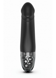 Черный вибратор с электростимуляцией Real Deal Neal - 16,5 см. - MyStim - купить с доставкой в Петрозаводске