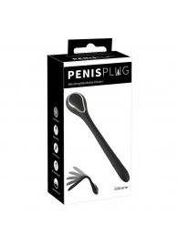 Черный гибкий уретральный стимулятор с вибрацией Vibrating Bendable Dilator - 13,5 см. - Orion - купить с доставкой в Петрозаводске