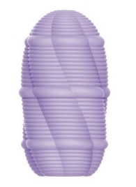 Сиреневый мастурбатор-яйцо Smooth Stripes - Baile - в Петрозаводске купить с доставкой