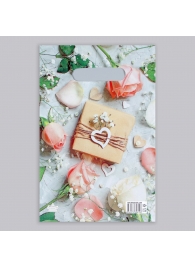 Полиэтиленовый пакет  Подарочек  с вырубной усиленной ручкой - 20 х 30 см. - Сима-Ленд - купить с доставкой в Петрозаводске