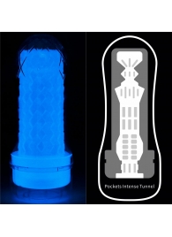 Светящийся в темноте мастурбатор Lumino Play Masturbator Pocketed - Lovetoy - в Петрозаводске купить с доставкой
