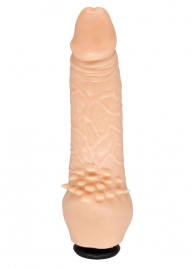 Телесная насадка-фаллос с шипами для массажа клитора - 17,8 см. - LOVETOY (А-Полимер) - купить с доставкой в Петрозаводске