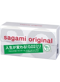 Ультратонкие презервативы Sagami Original 0.02 - 10 шт. - Sagami - купить с доставкой в Петрозаводске
