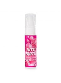 Интимный гель на водной основе Tutti-Frutti Bubble Gum - 30 гр. - Биоритм - купить с доставкой в Петрозаводске