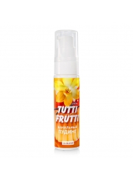 Интимный гель на водной основе Tutti-Frutti  Ванильный пудинг  - 30 гр. - Биоритм - купить с доставкой в Петрозаводске