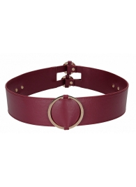 Бордовый ремень Halo Waist Belt - размер L-XL - Shots Media BV - купить с доставкой в Петрозаводске