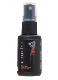Возбуждающий крем-спрей для мужчин Erotist Vivid Act - 30 мл. - Erotist Lubricants - купить с доставкой в Петрозаводске