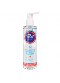 Гель-лубрикант на водной основе Aqua Comfort Aroma с ароматом персика - 195 гр. - Биоритм - купить с доставкой в Петрозаводске